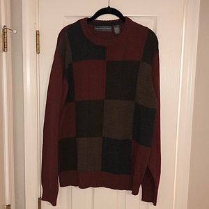 Oscar de la Renta Men’s Colorblock Sweater